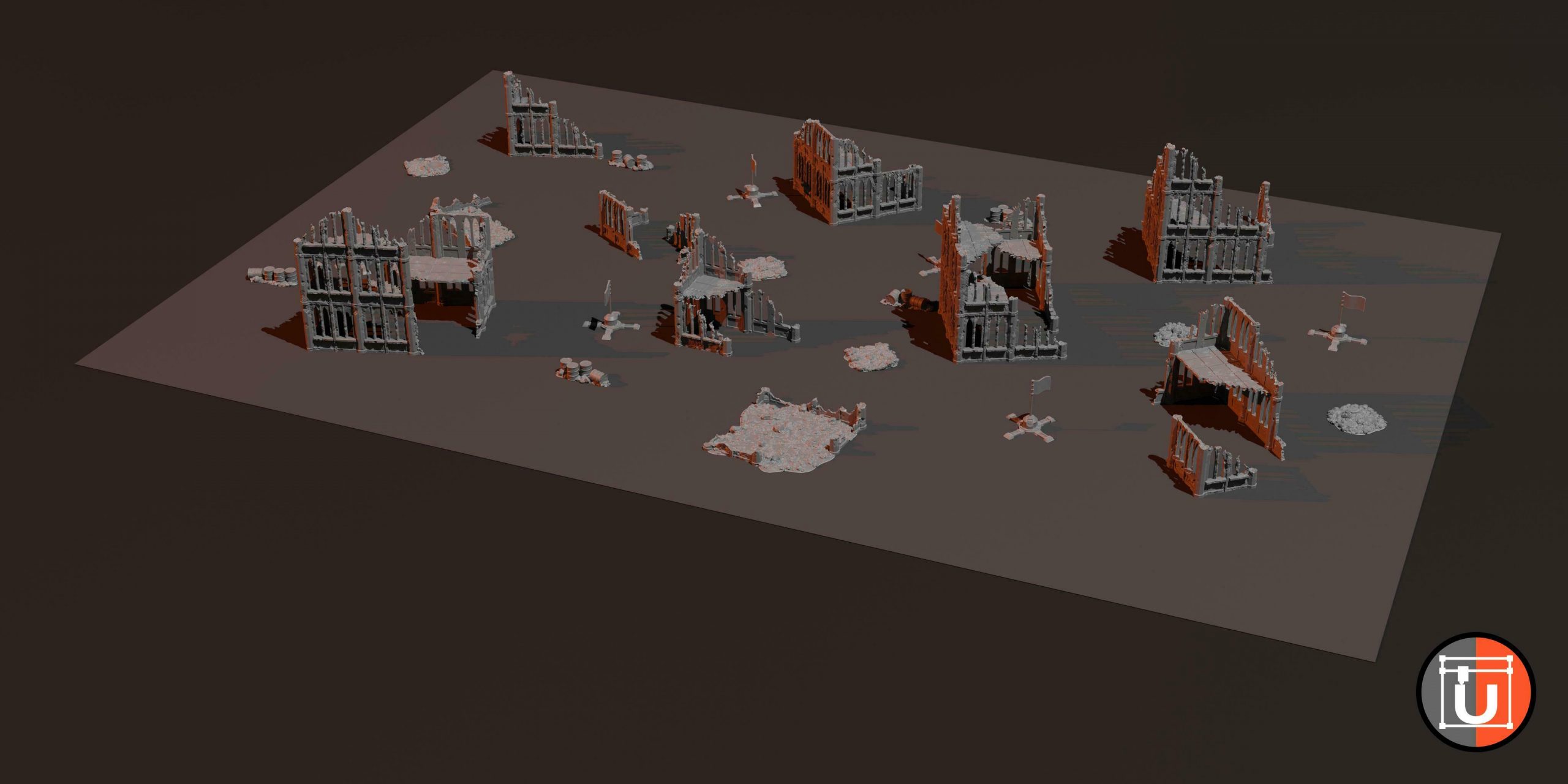 A FULL WARGAMING TABLE